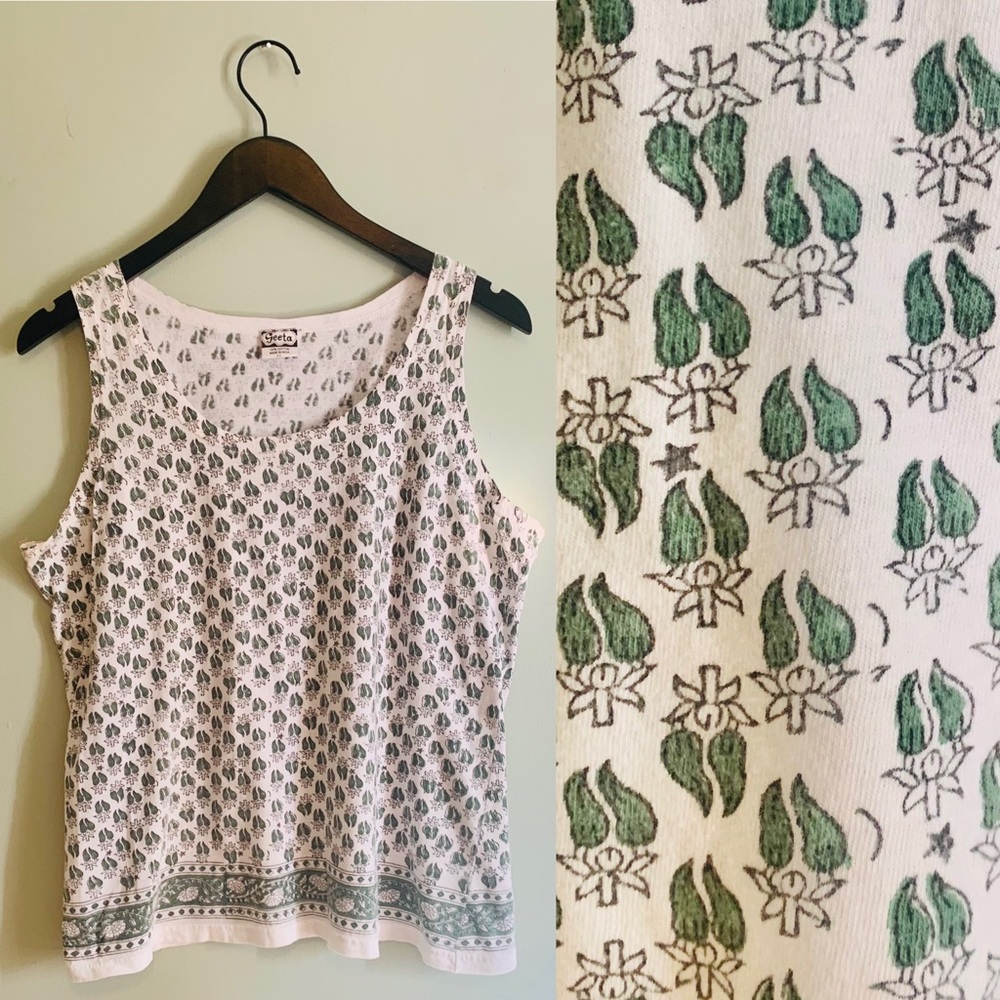 Vintage 1990s Chili Pepper Novelty Print Tank